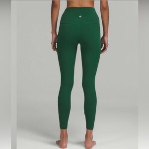 Lululemon Align 25” Pants Everglade Green
